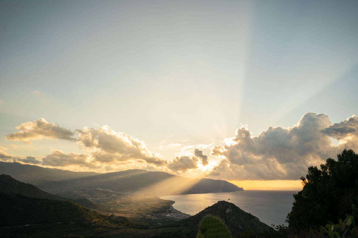 tramonto tindari